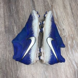Nike Blue soccer cleats